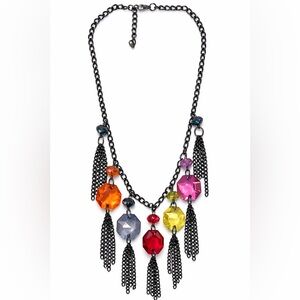 Carol Dauplaise Multicolor Statement Necklace
